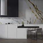 UV Marble zidni panel - Calacatta Gold - 122 x 280 x 0.3 cm - Image 5