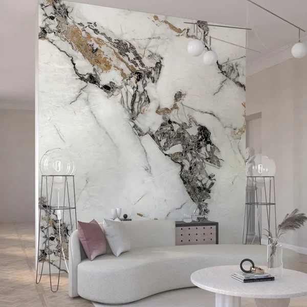 UV Marble zidni panel - Calacatta Onyx - 122 x 280 x 0.3 cm - Image 3