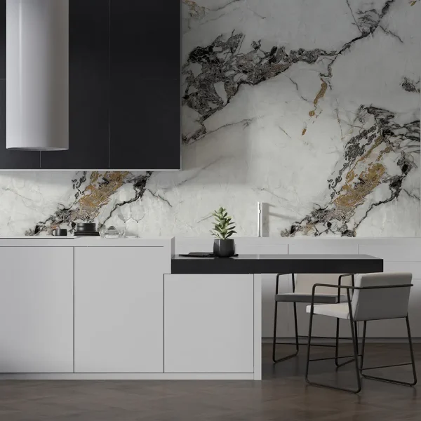 UV Marble zidni panel - Calacatta Onyx - 122 x 280 x 0.3 cm - Image 5