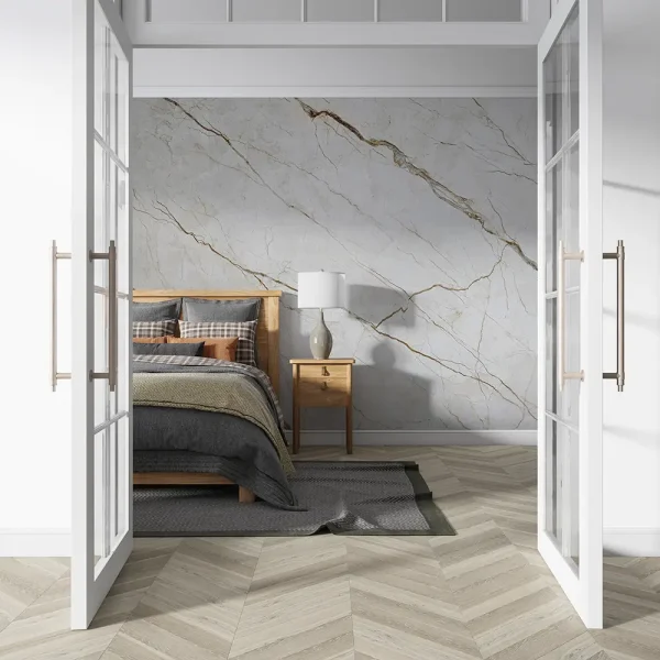 UV Marble zidni panel - Calacatta Prestige - 122 x 280 x 0.3 cm - Image 11