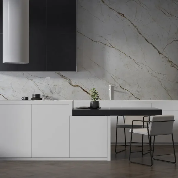 UV Marble zidni panel - Calacatta Prestige - 122 x 280 x 0.3 cm - Image 5