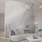 UV Marble zidni panel - Carrara White - 122 x 280 x 0.3 cm - Image 3