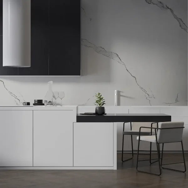 UV Marble zidni panel - Carrara White - 122 x 280 x 0.3 cm - Image 5