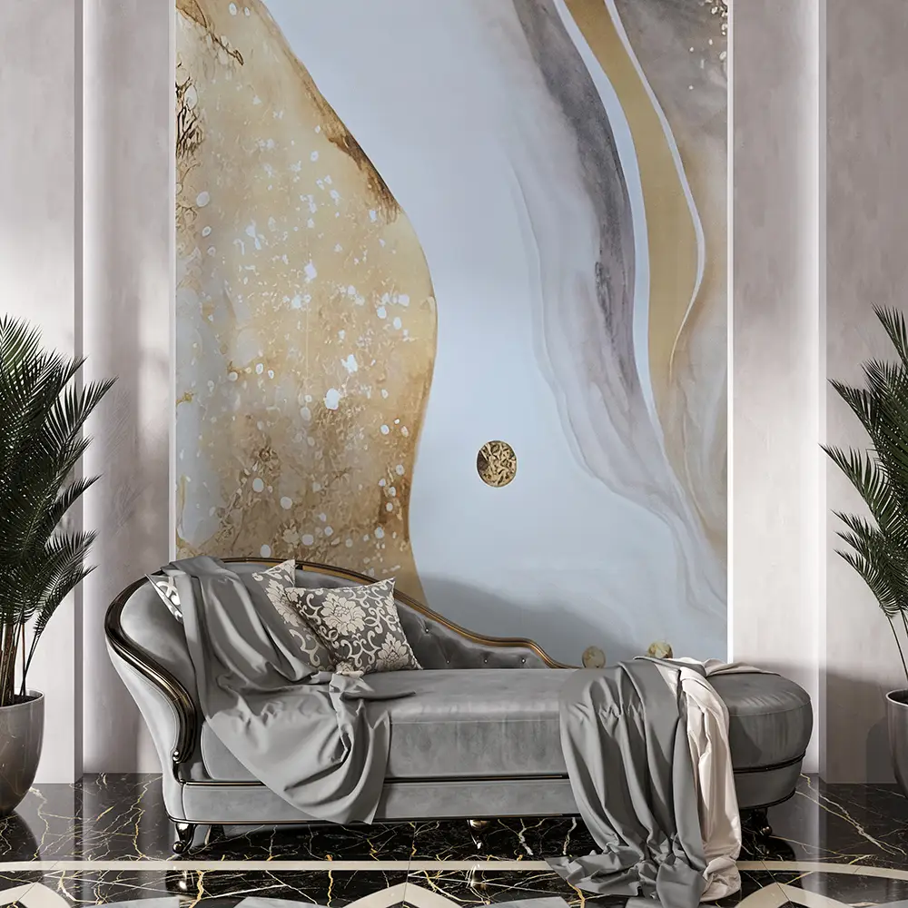 UV Marble zidni panel - Luce Royale - 122 x 280 x 0.3 cm