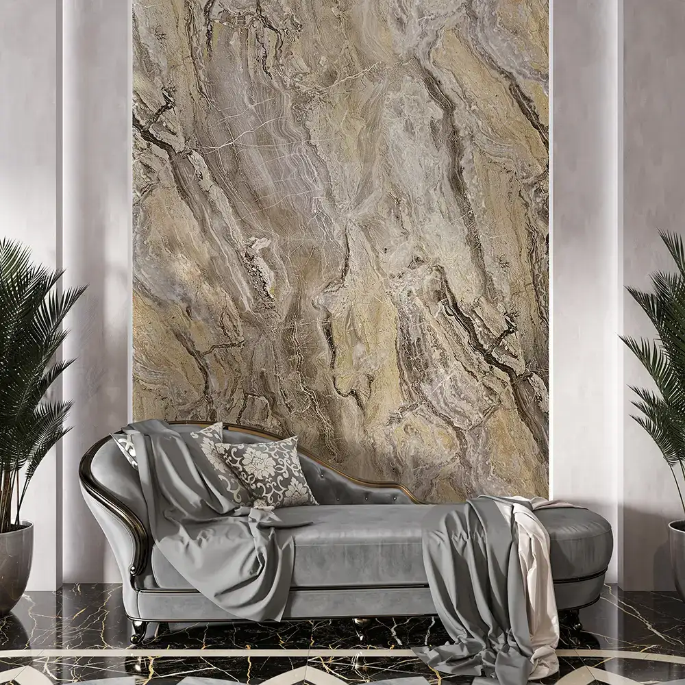UV Marble zidni panel - Mocha Prestige - 122 x 280 x 0.3 cm