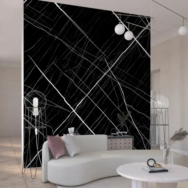 UV Marble zidni panel - Nero Mirage - 122 x 280 x 0.3 cm - Image 3