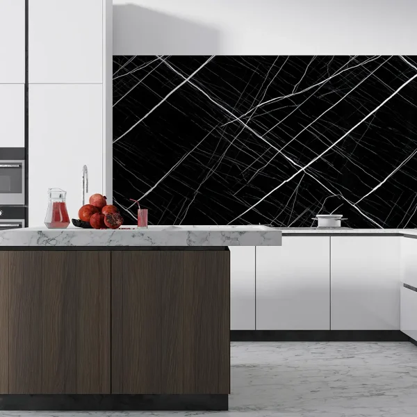 UV Marble zidni panel - Nero Mirage - 122 x 280 x 0.3 cm - Image 7