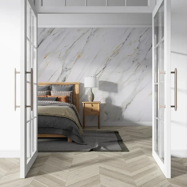 UV Marble zidni panel - Imperial Calacatta - 122 x 280 x 0.3 cm - Image 10