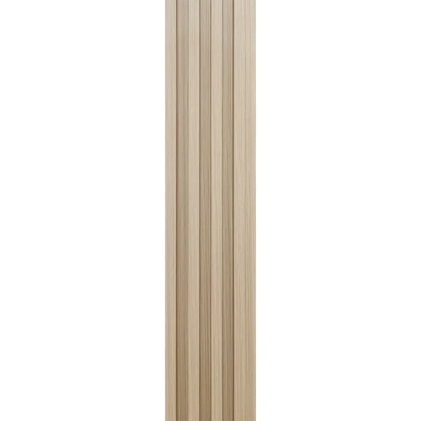 Dekorativni zidni panel - letvice - WPC050 Golden Ash - 16.7x2.4x280 cm - Image 3