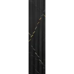 Dekorativni zidni panel - letvice - WPC132 Black Marble - 16.7x2.4x280 cm - Image 3