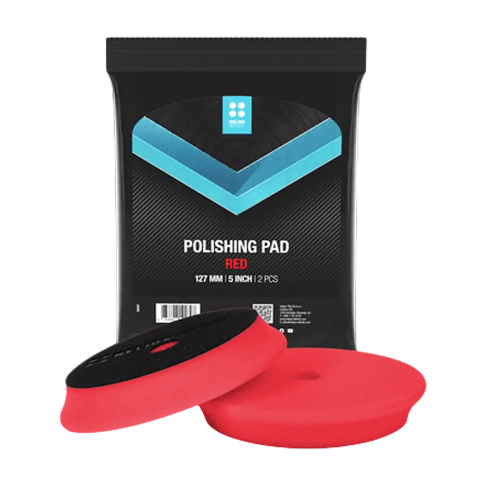 Helios Refinish Spužva za poliranje - Crvena 1 - 127/150 mm (Gruba)