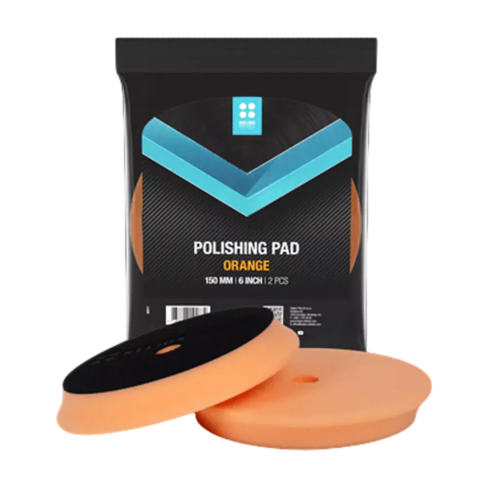 Helios Refinish Spužva za poliranje - Naranžasta 2 - 127/150 mm (Fina)