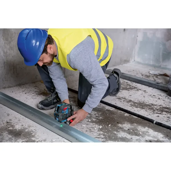 BOSCH Laserski nivelir kombinirani križni - tačkasti GCL 2-50 G + Nosač RM 10 Professional - Image 3