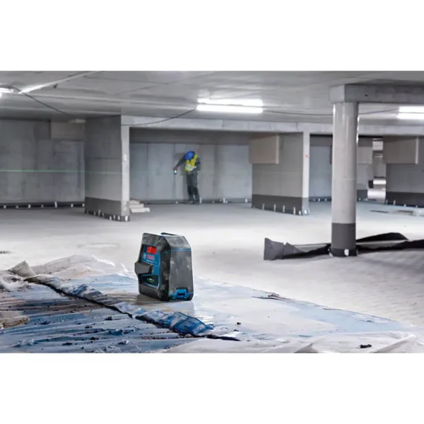 BOSCH Laserski nivelir kombinirani križni - tačkasti GCL 2-50 G + Nosač RM 10 Professional - Image 5