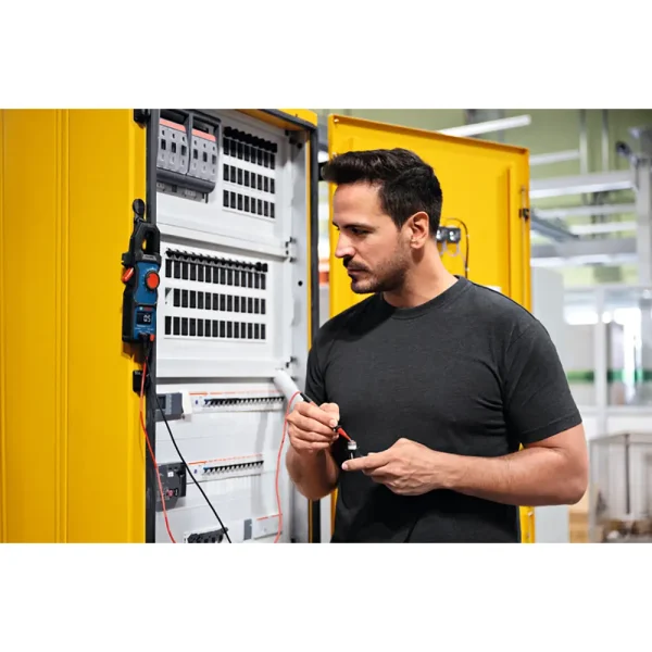 BOSCH Digitalna strujna mjerna kliješta - multimetar CAT IV/III 600 V GMC 600-15 + MH 1 Professional - Image 3