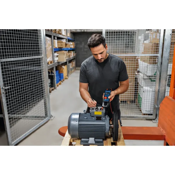 BOSCH Digitalna strujna mjerna kliješta - multimetar CAT IV/III 600 V GMC 600-15 + MH 1 Professional - Image 4