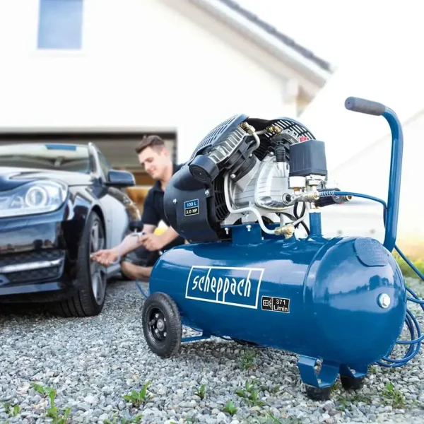 SCHEPPACH Kompresor za vazduh HC120DC 100 L - Image 3