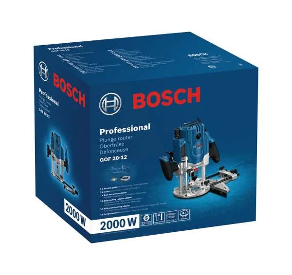 BOSCH Vertikalna glodalica GOF 20-12 Professional - Image 3
