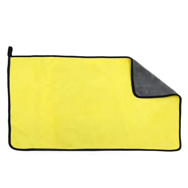 G-Polish Mikrofiber krpa za auto dvobojna siva/žuta - 40 x 60 cm - Image 3