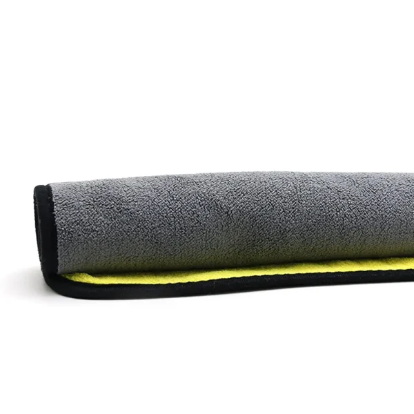 G-Polish Mikrofiber krpa za auto dvobojna siva/žuta - 40 x 60 cm - Image 4