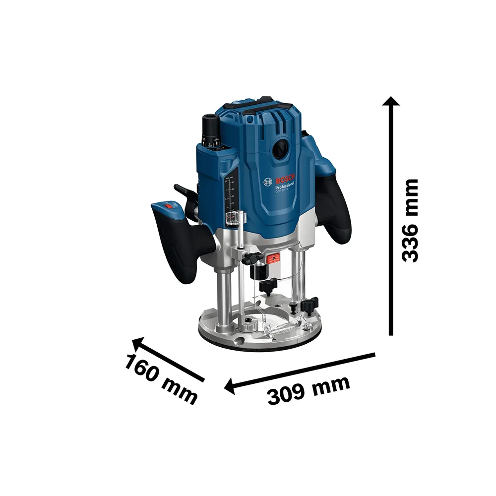 BOSCH Vertikalna glodalica GOF 20-12 Professional - Image 2