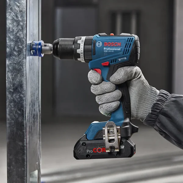 BOSCH Aku udarna bušilica - odvijač GSB 18V-65 Professional (Solo) - Image 3