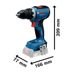 BOSCH Aku bušilica - odvijač GSR 18V-65 Professional (Solo) - Image 3