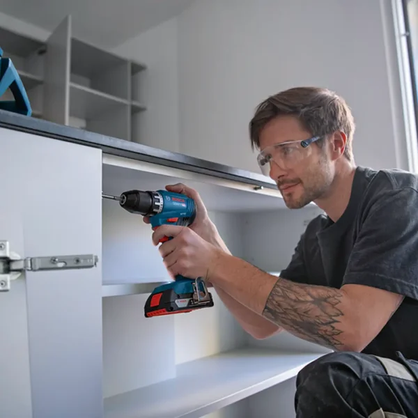 BOSCH Set aku alata: čekić bušilica GBH 18V-22 + odvijač GSR 18V-45 + brusilica GWS 18-8 + 3x baterija GBA 18V 4.0 Ah + punjač GAL 18V-40 Professional - Image 10