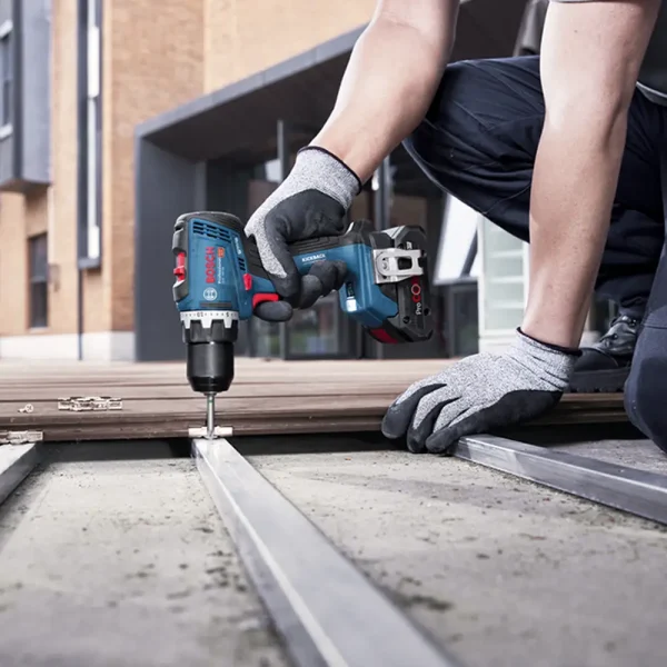 BOSCH Set aku alata: čekić bušilica GBH 18V-22 + odvijač GSR 18V-65 + brusilica GWS 18-8 + 2x baterija GBA 18V 4.0 Ah + punjač GAL 18V-40 Professional - Image 10