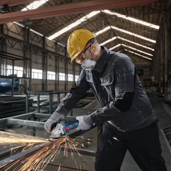 BOSCH Set aku alata: čekić bušilica GBH 18V-22 + odvijač GSR 18V-65 + brusilica GWS 18-8 + 2x baterija GBA 18V 4.0 Ah + punjač GAL 18V-40 Professional - Image 12