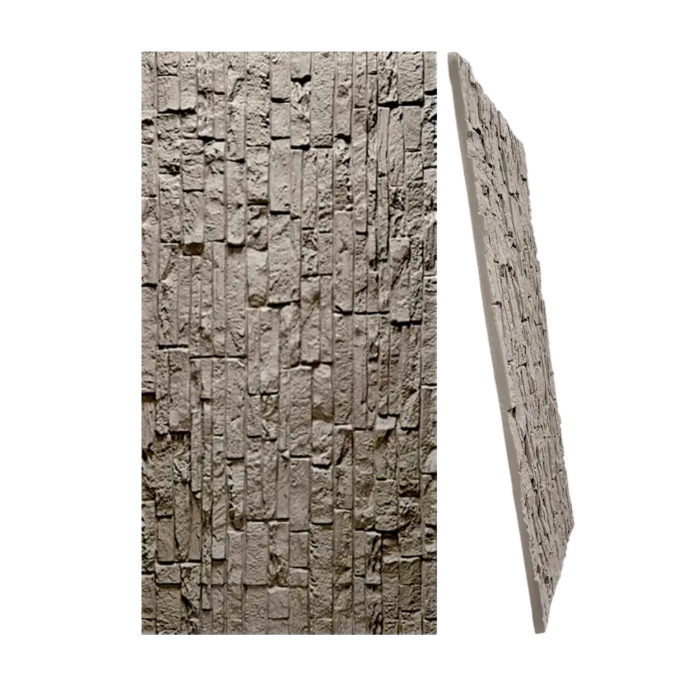 PU Dekorativni zidni panel - kamen - 3D Imperial Stone - 60 x 120 cm (PU002)