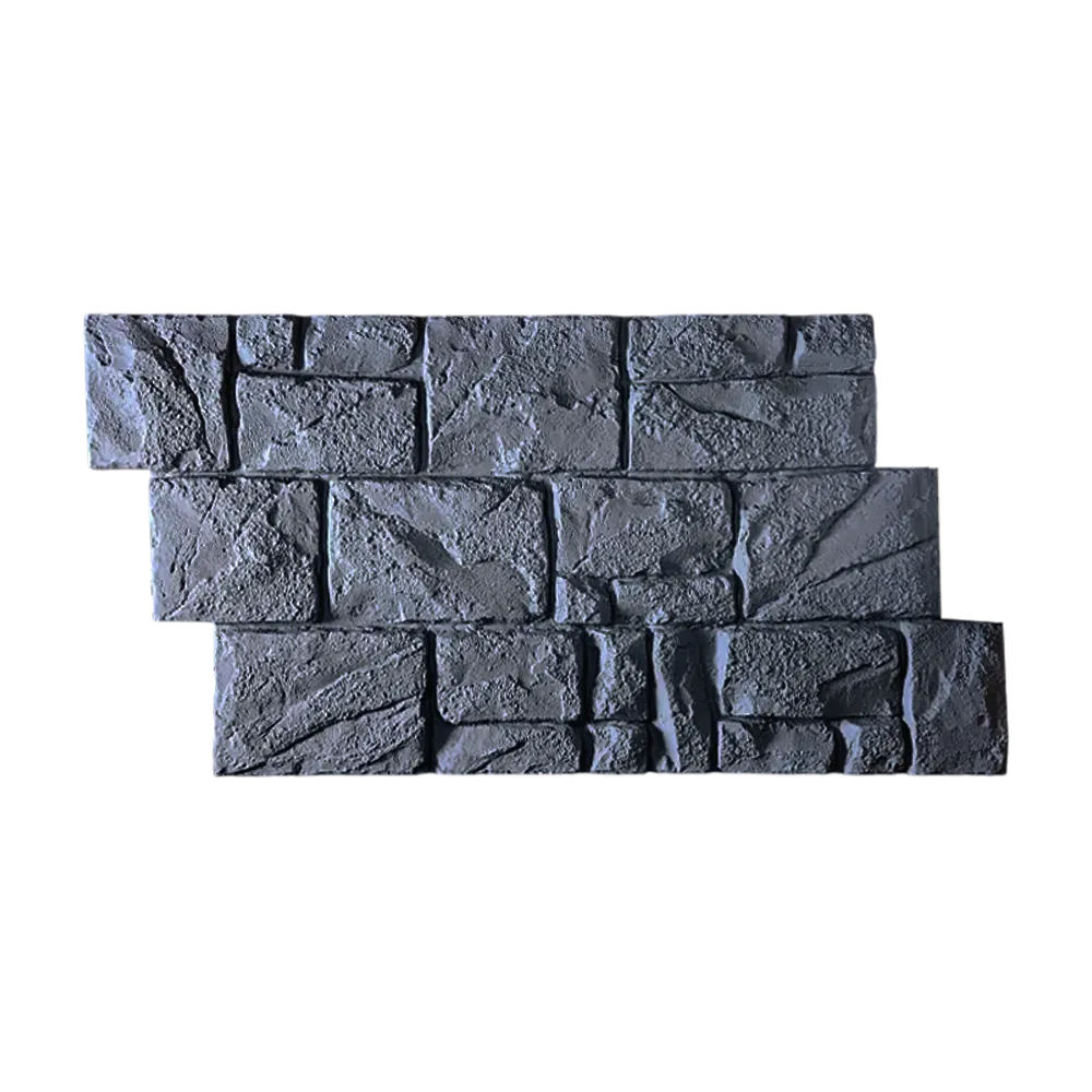 PU Dekorativni zidni panel 3D - kamen - City Wall Stone - 60 x 120 cm (PU024 - PU026) - Image 2