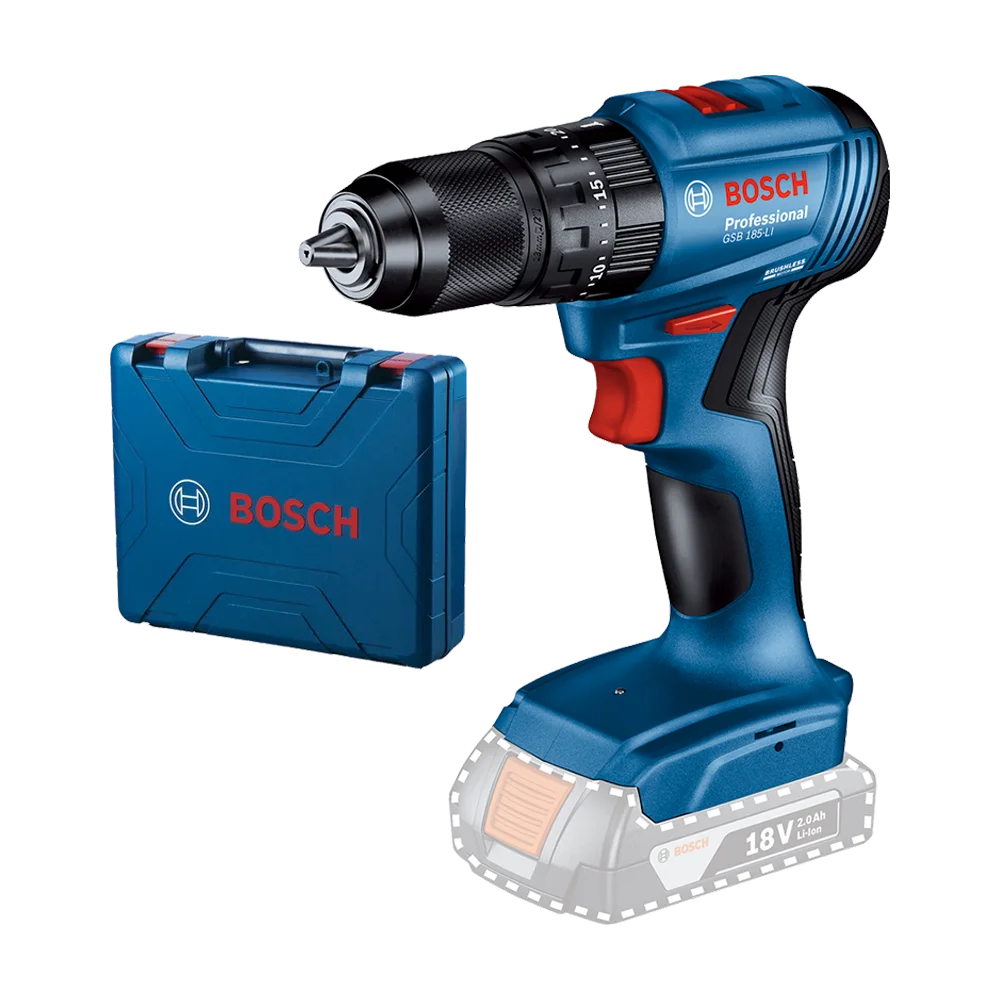BOSCH Aku bušilica - odvijač GSB 185-Li Professional (Solo)