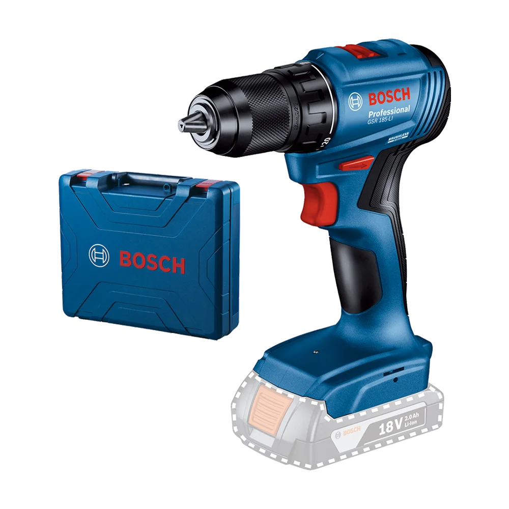 BOSCH Aku bušilica - odvijač GSR 185-Li Professional (Solo)