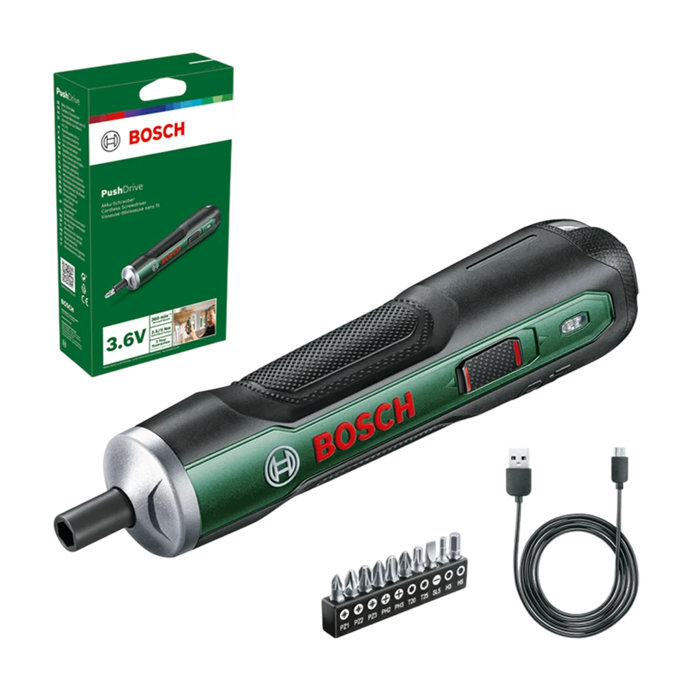 BOSCH Aku odvijač - zavrtač PushDrive | Home & Garden