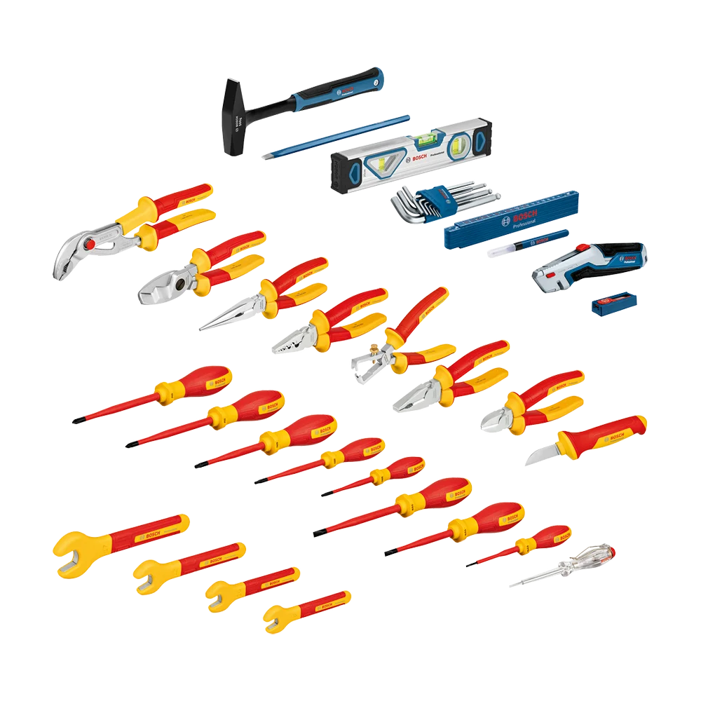 BOSCH Mješoviti set profesionalnih VDE alata za električare (37 kom) - Professional