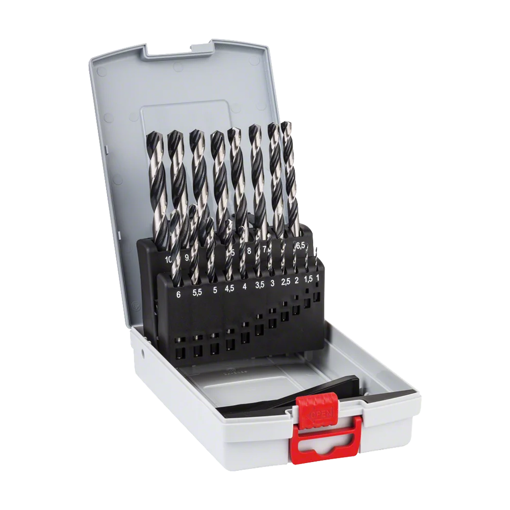 BOSCH Set borera - svrdla za metal HSS PointTeQ 19 kom (1.0 - 10 mm) - ProBox