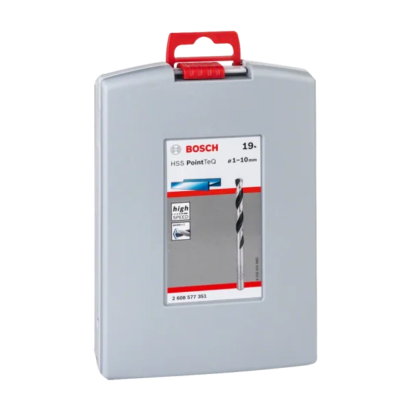 BOSCH Set borera - svrdla za metal HSS PointTeQ 19 kom (1.0 - 10 mm) - ProBox - Image 4