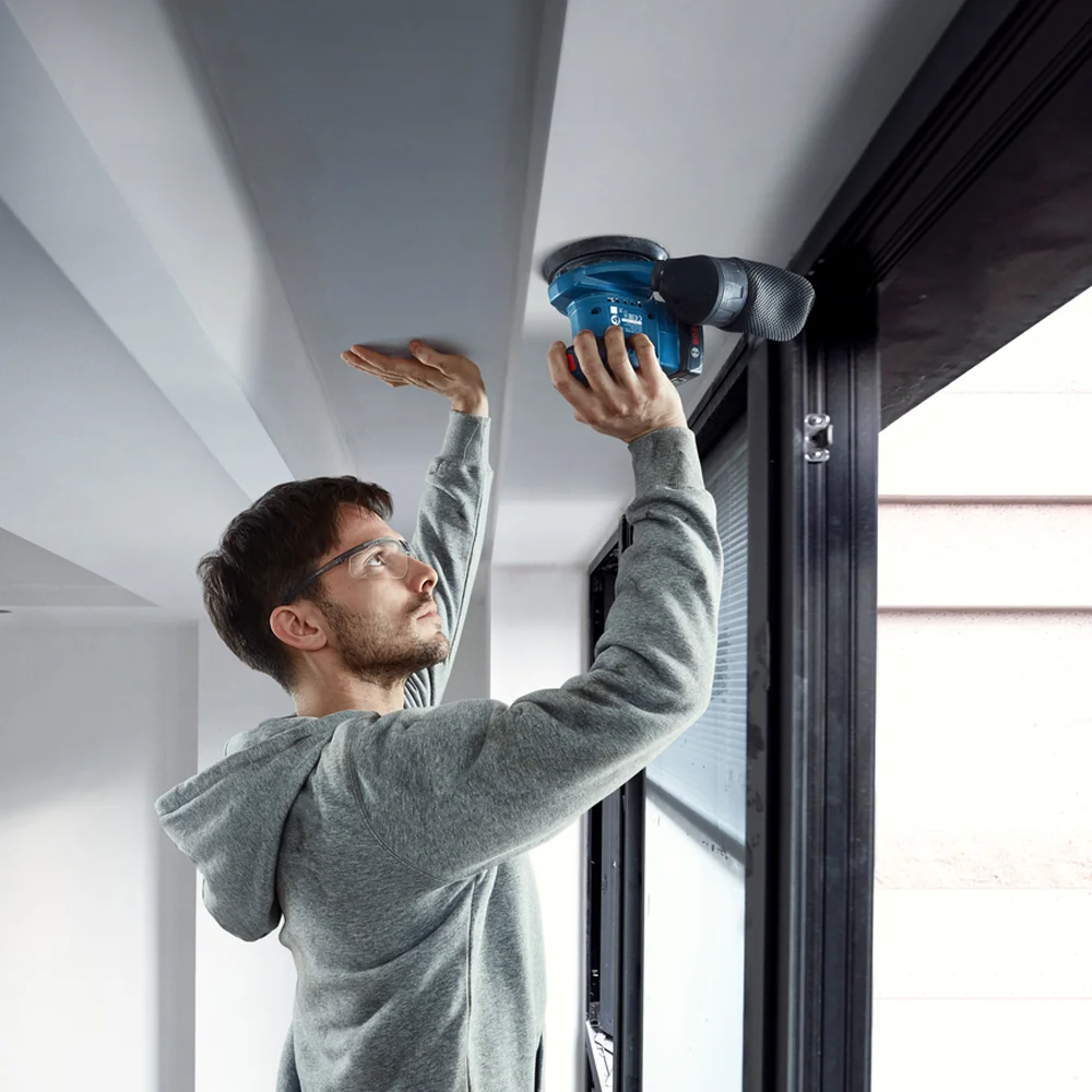 BOSCH Aku ekscentrična brusilica - šlajfarica GEX 185-Li Professional - 125 mm (Solo) - Image 13