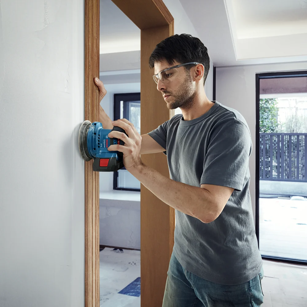 BOSCH Aku ekscentrična brusilica - šlajfarica GEX 185-Li Professional - 125 mm (Solo) - Image 11