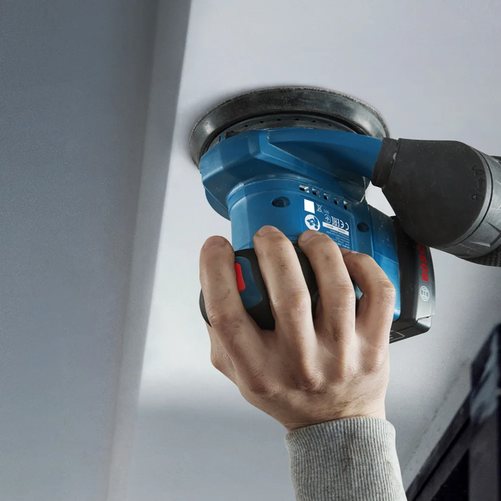 BOSCH Aku ekscentrična brusilica - šlajfarica GEX 185-Li Professional - 125 mm (Solo) - Image 12