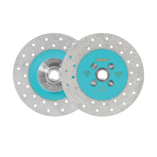 BIHUI Dijamantna rezna i brusna ploča – pločice i kamen Premium (DCWMM5) - 125 mm - Image 3