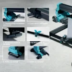 BIHUI Rezač keramičkih - porculanskih pločica s laserom (TCP1000) - 100 cm - Image 7