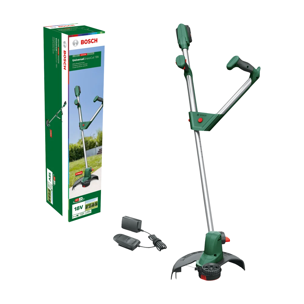 BOSCH Aku trimer za travu + baterija i punjač UniversalGrassCut 18V-260 | Home & Garden