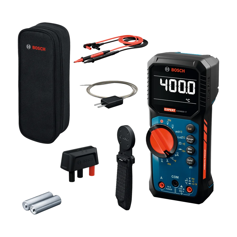BOSCH Expert Digitalni multimetar EXDM600-17 CAT III 600 V + MH 1