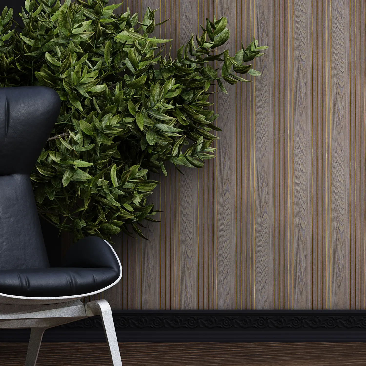 Dekorativni zidni panel - letvice - PS-SX1101 - 12x1.05x280 cm