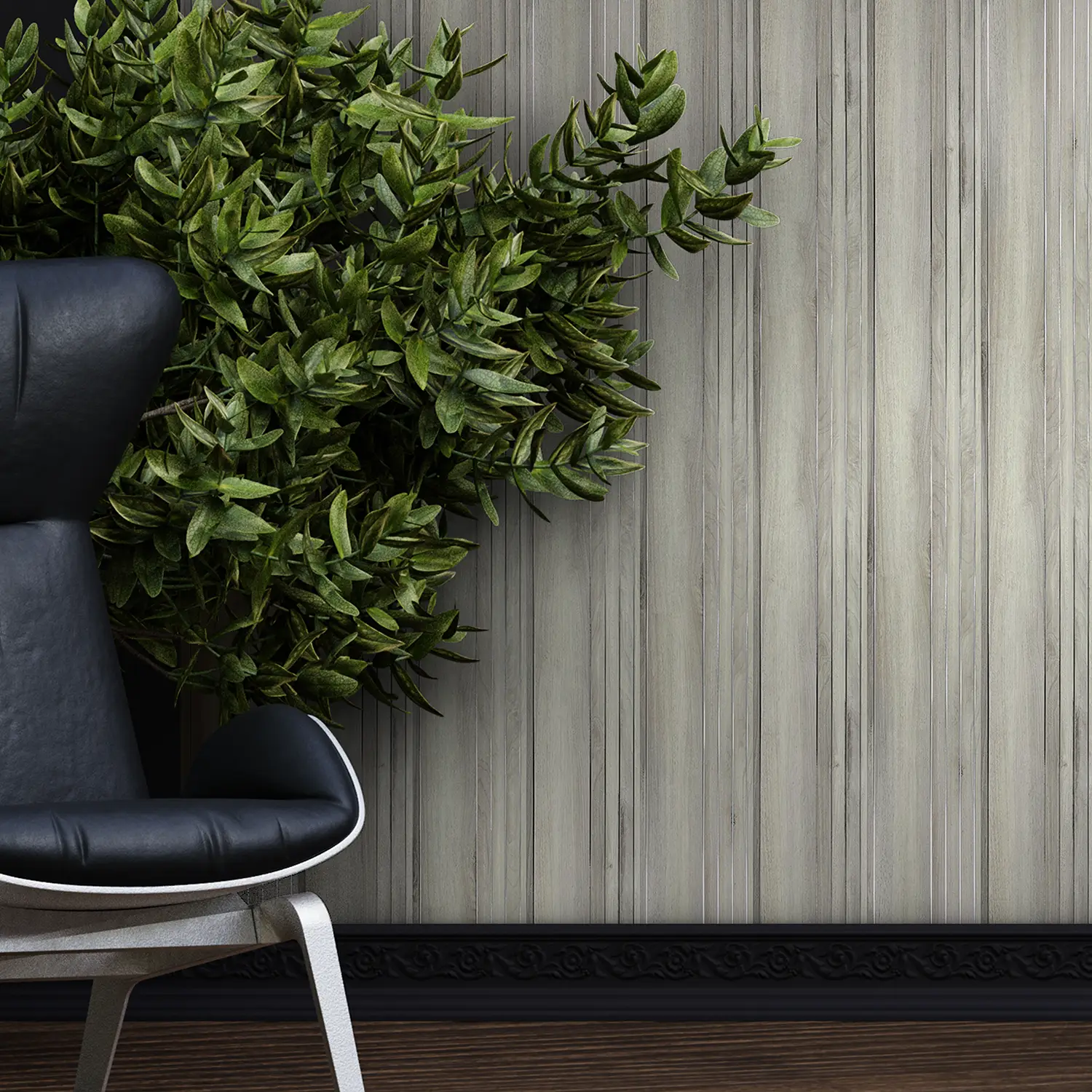 Dekorativni zidni panel - letvice - PS-SX1104 - 12x1.05x280 cm