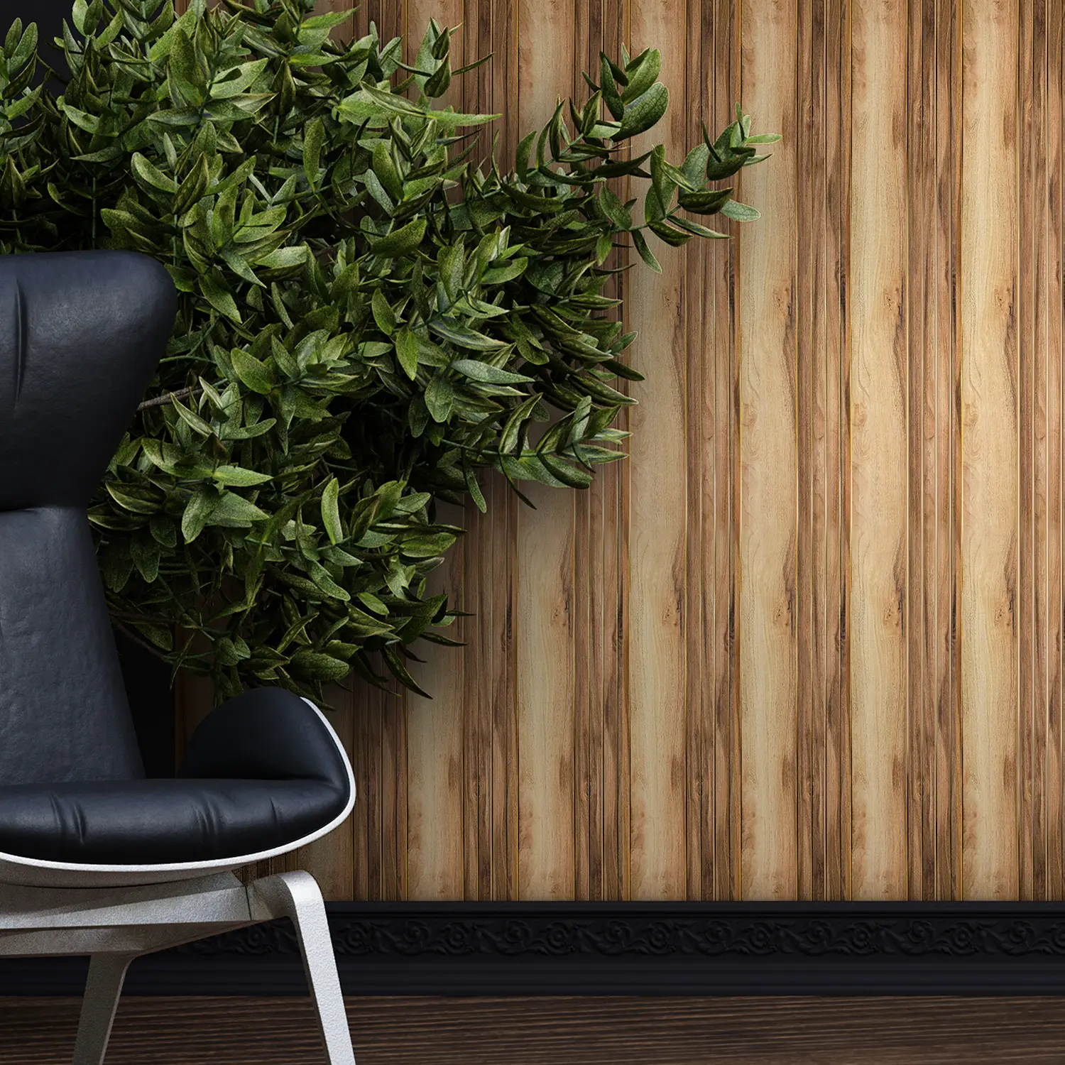 Dekorativni zidni panel - letvice - PS-SX1105 - 12x1.05x280 cm