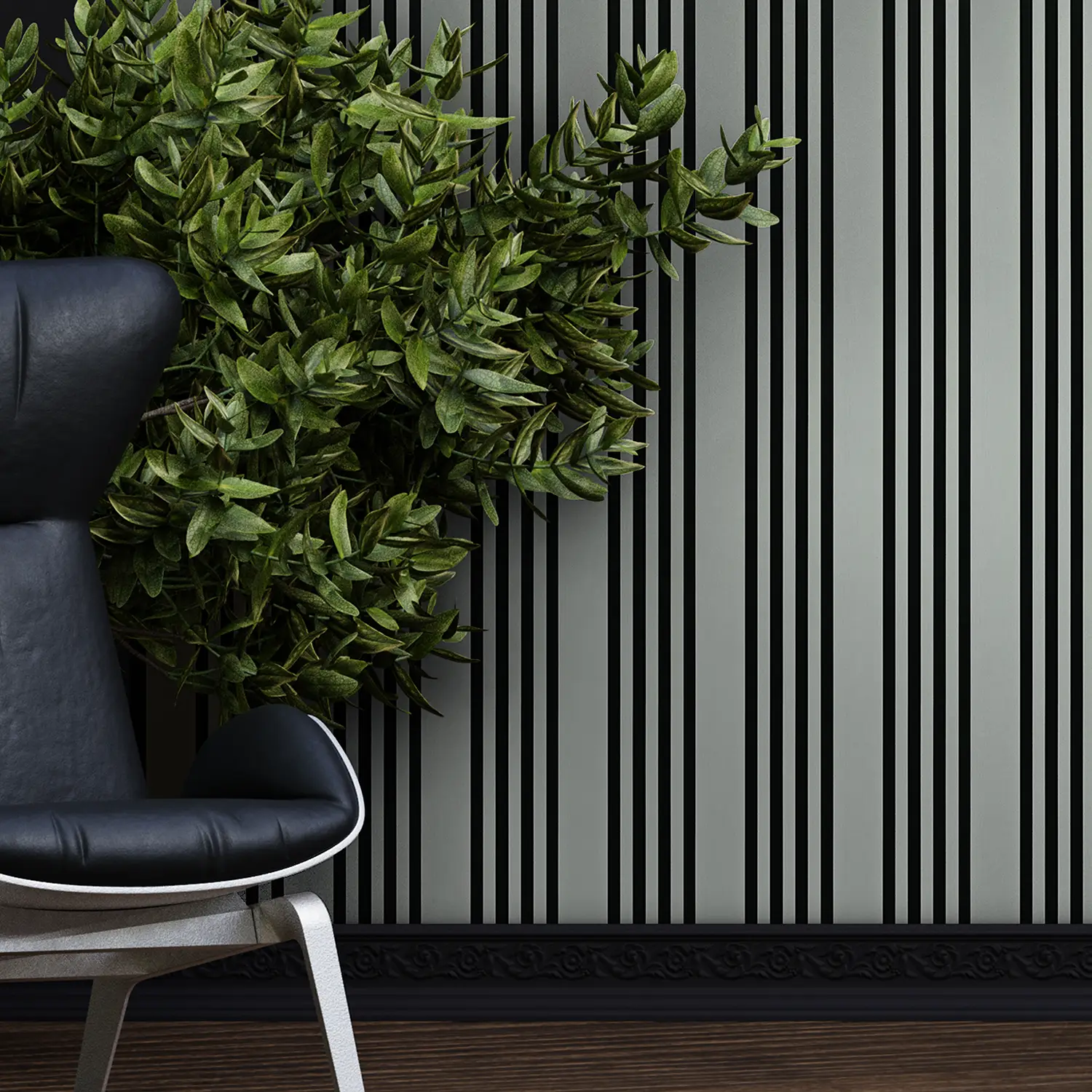 Dekorativni zidni panel - letvice - PS-SX3203 - 15x1.2x280 cm