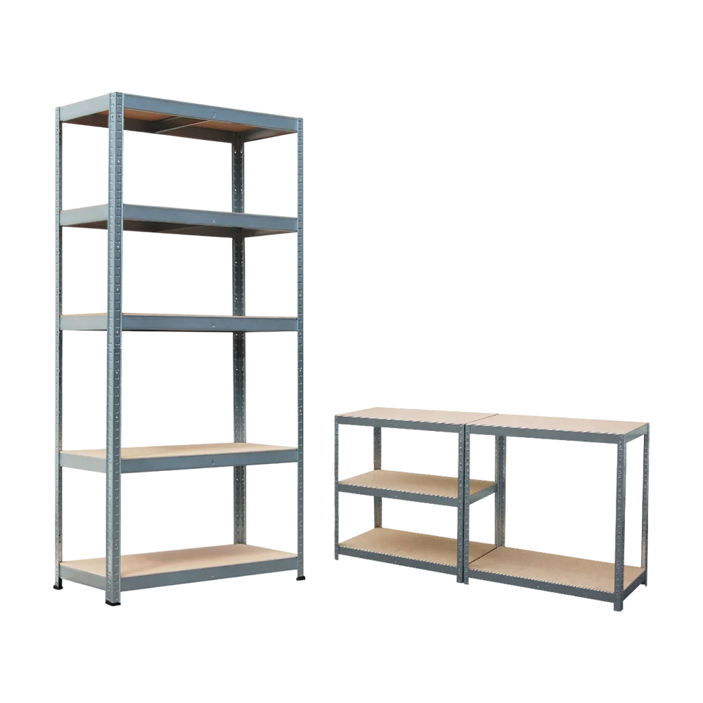 EXPERT Profesionalna metalna polica - stalaža s MDF policama R175 - 5 polica 875 kg / 180 x 90 x 40 cm
